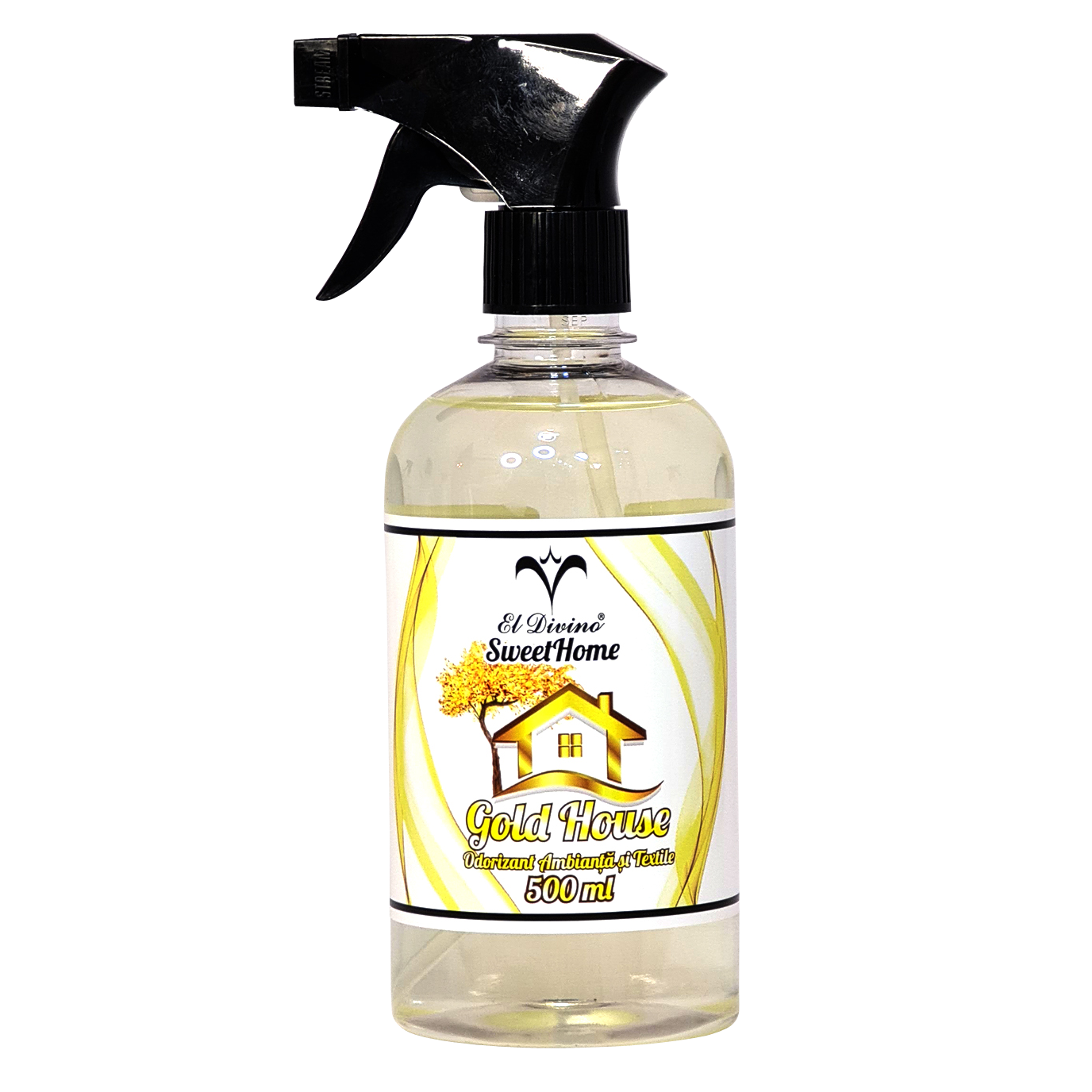 Spray de camera si textile 500 ml, fara ulei – Aroma Gold House